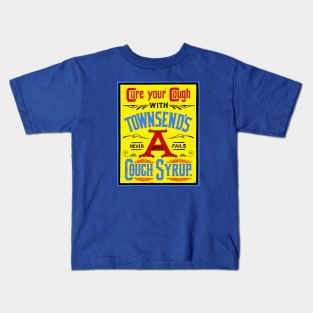 Townsend's Cough Cure Never Fails Kids T-Shirt